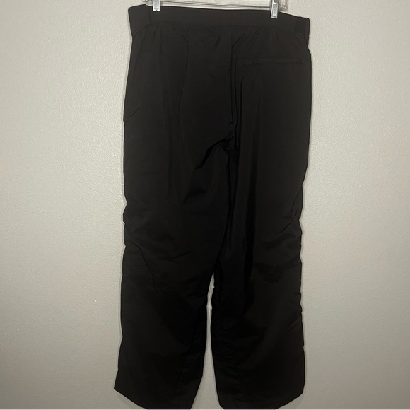 Eddie Bauer EBTEK Gore-Tex Snowpants XL Black Snowboard Ski Snowmobile Side Zip - Picture 10 of 12